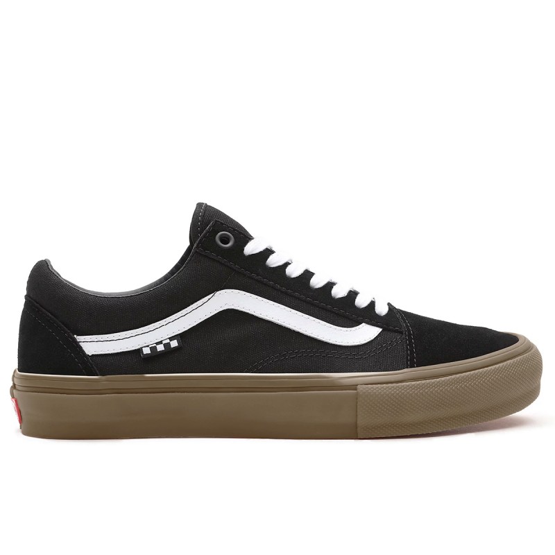 for black Shoes VANS Skool / Old gum Skate skateboarding