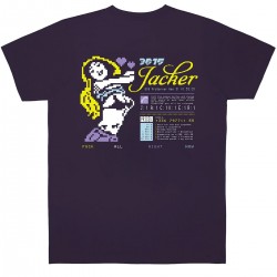 JACKER 3615 Purple Tee-shirt