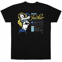 JACKER 3615 Black Tee-shirt