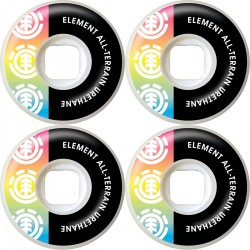 Element SECTION CORE 52mm WHT BLK RED 95a at  Skateboard Wheels 
