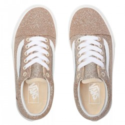 طريقة استرجاع شي ان VANS Shoes “Old Skool” (Glitter) Amberlight/True White طريقة استرجاع شي ان