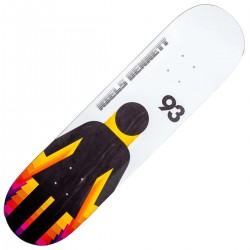Girl Skateboard Deck Bennett Roller OG White 8.125" 