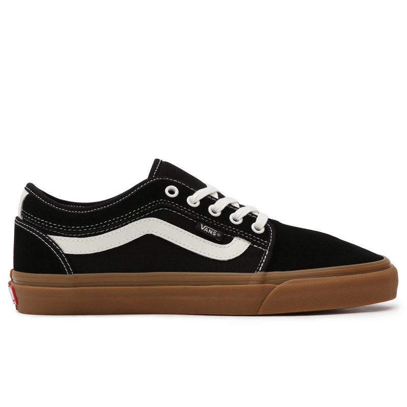 VANS Chukka Low Sidestripe black / gum Shoes for skateboarding